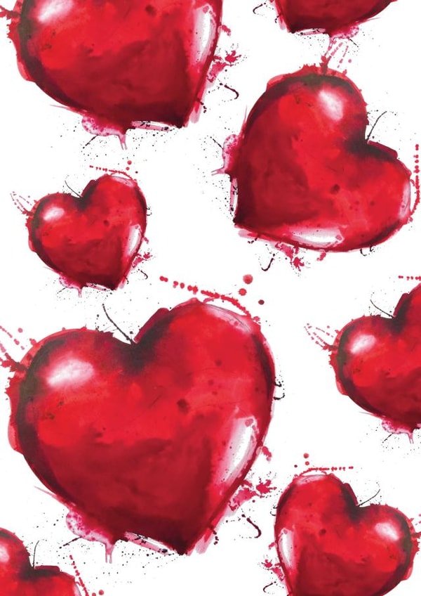 Bursting with love for you! created by Georgina Luck Illustration