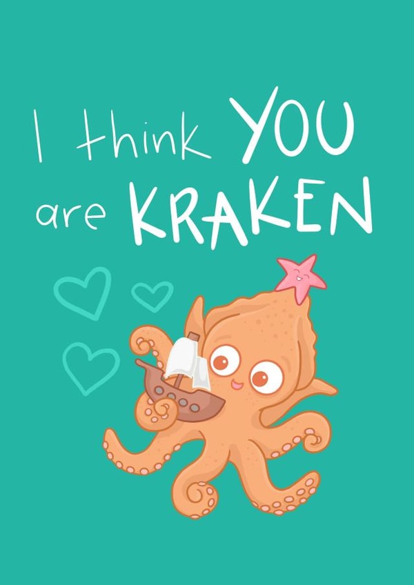 Kraken Valentine created by Hannah Gabriel