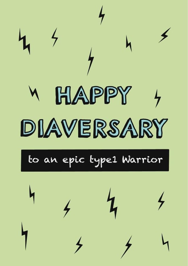 Type1 warrior, Diaversary card created by Urban Collie