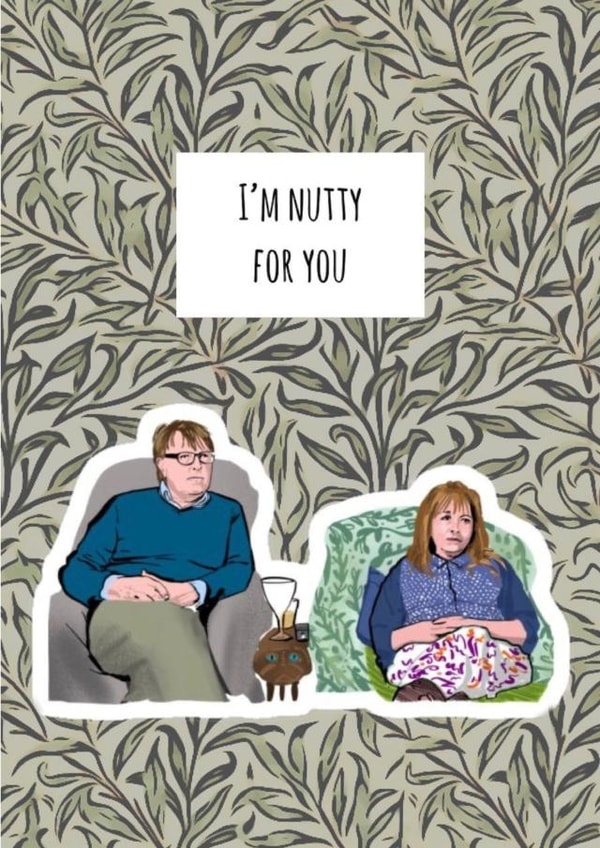 Gogglebox Valentine's card created by Charlotte Gibson
