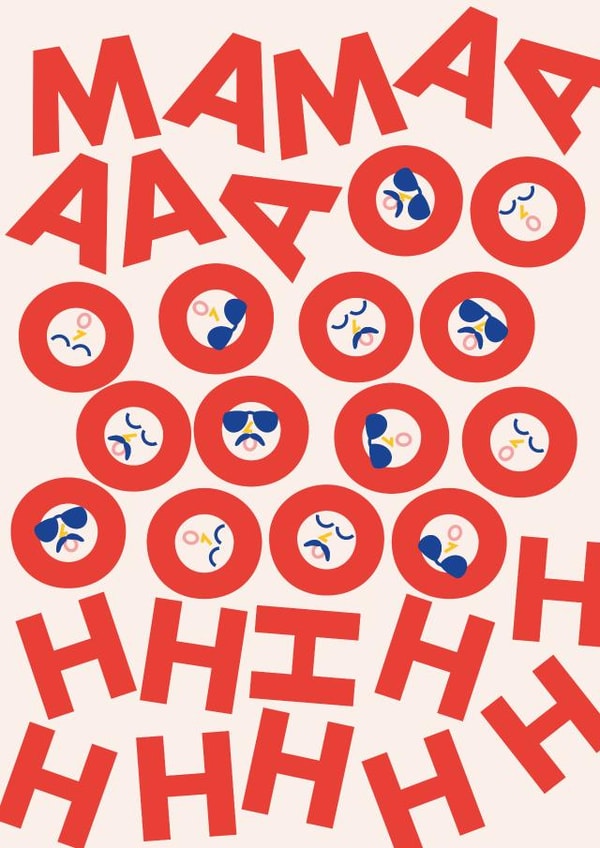 Mama Ooh Queen Inspired Mother's Day Card created by Betiobca