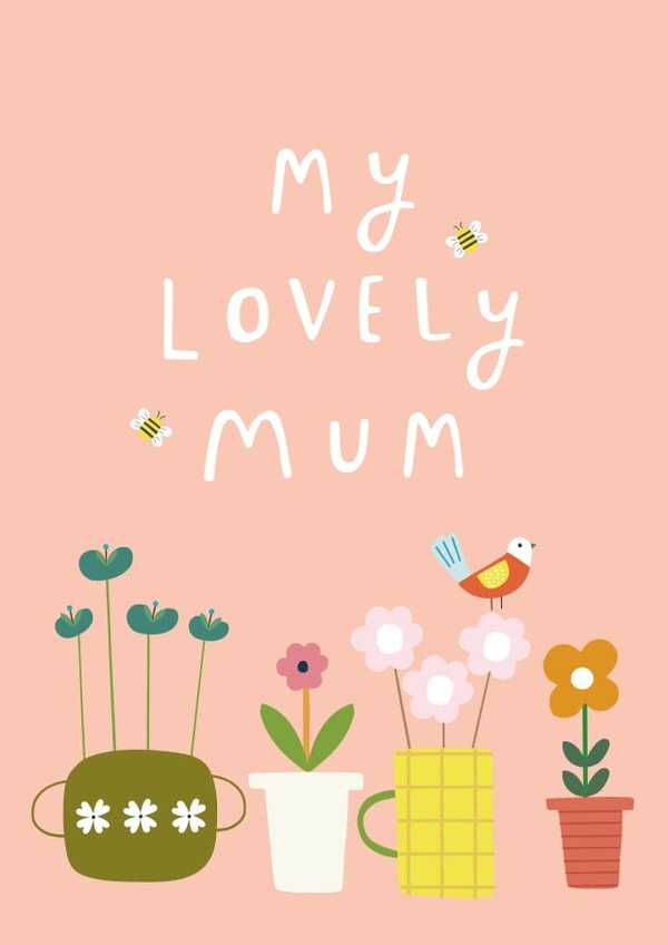 Mothers Day card created by Sally Payne Design