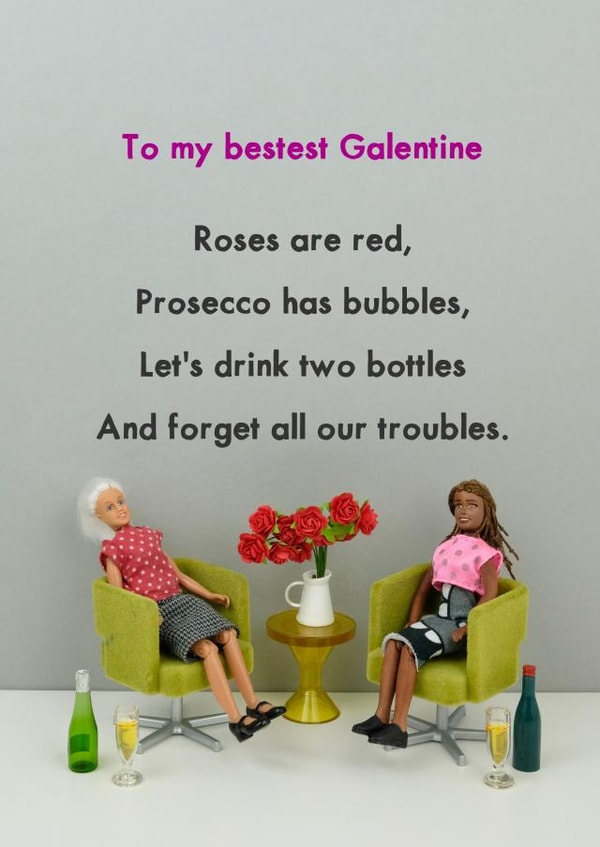 Bestest Galentine created by Bold & Bright Cards