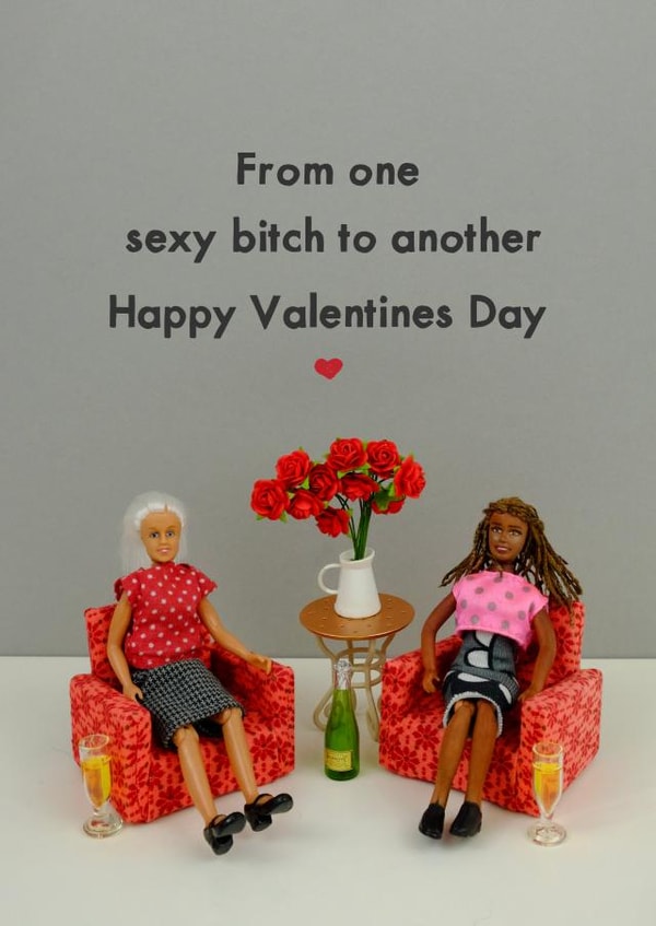Sexy Bitch Valentine's Day created by Bold & Bright Cards