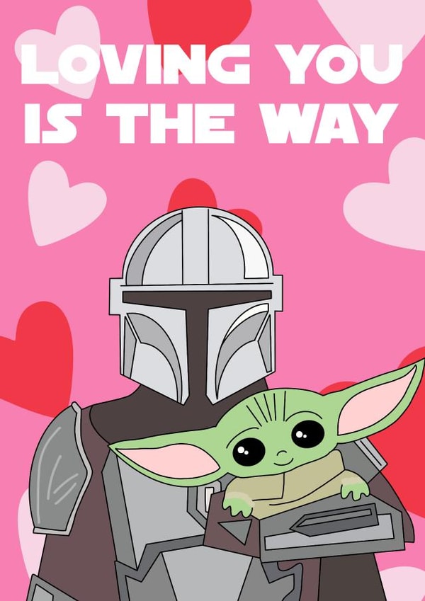 Valentines Mando created by Kittiwake Creations