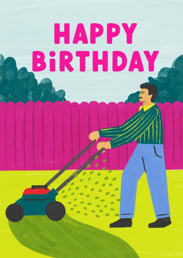Dad Birthday card. created by Catalina Williams
