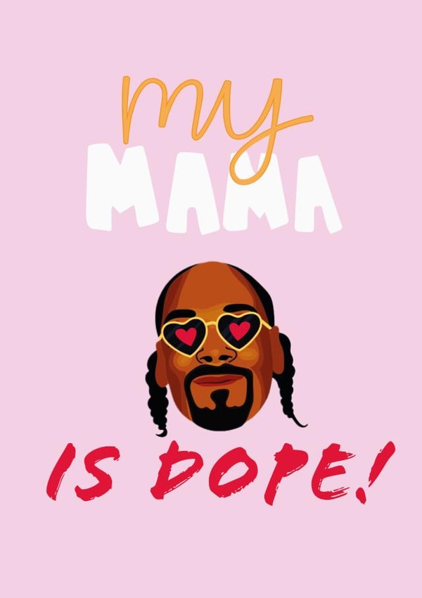 Funny Mother's Day or Mum's Birthday card 1005 created by Kwirk Cards