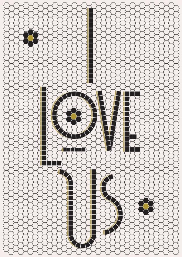 I Love Us Card created by Made At The Parade Co.