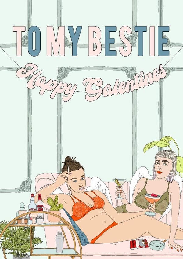 GALENTINES DAY CARD created by Emily Nash