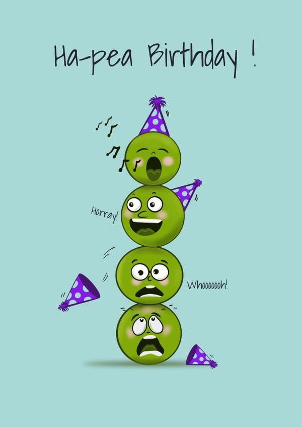Ha-pea Birthday! created by Sarah L Dyson Designs