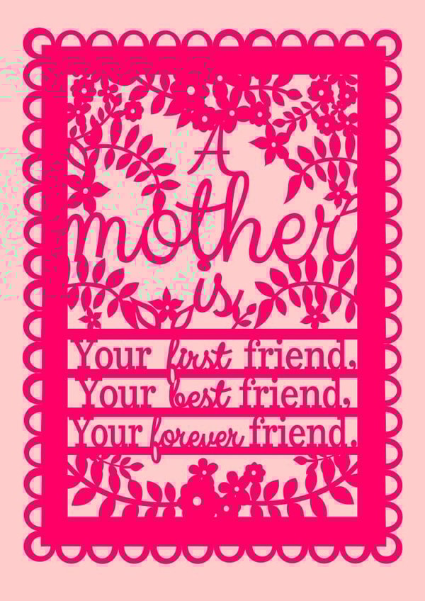 Mother's Day Quote Card created by Pogofandango