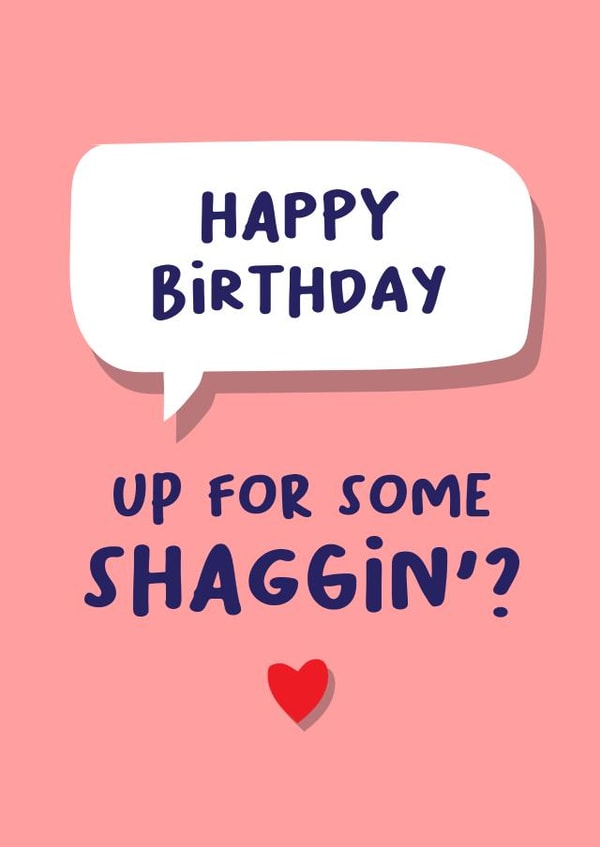 Happy Birthday Shaggin' Card created by Norm & Then