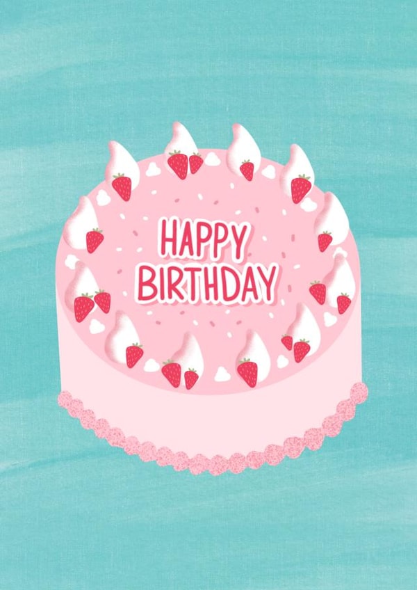 Happy Birthday Cake created by Rhiannon Young