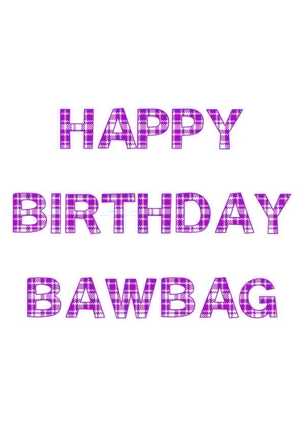 BAWBAG created by The Happy Bee