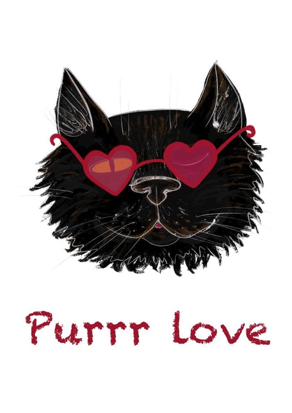 Funny love cat  created by Maria Myrkina