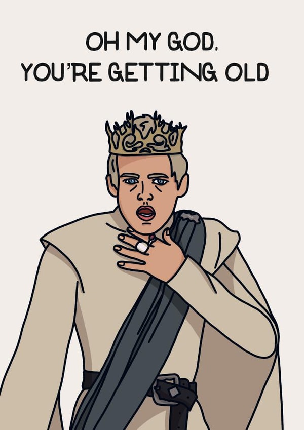 You’re getting old created by This Crafty Couple