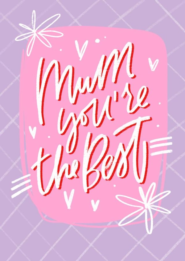 Mother's Day Card for the Best Mum created by Maria Minaeva