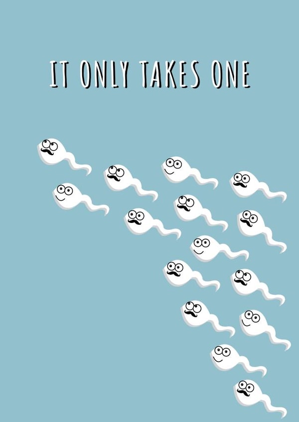 It Only Takes One - IVF / Infertility Card created by @Laura Lonsdale Designs