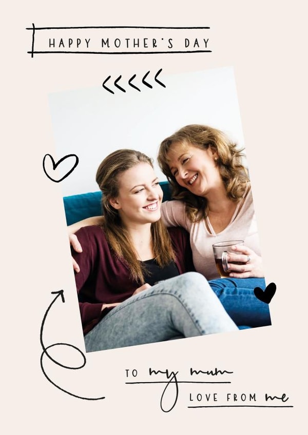 Happy Mother's Day photo card created by Jodie Gaul & Co