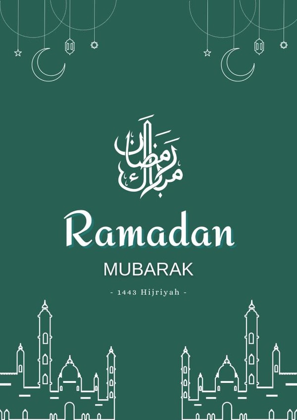 ramadan mubarak card created by IcyCard