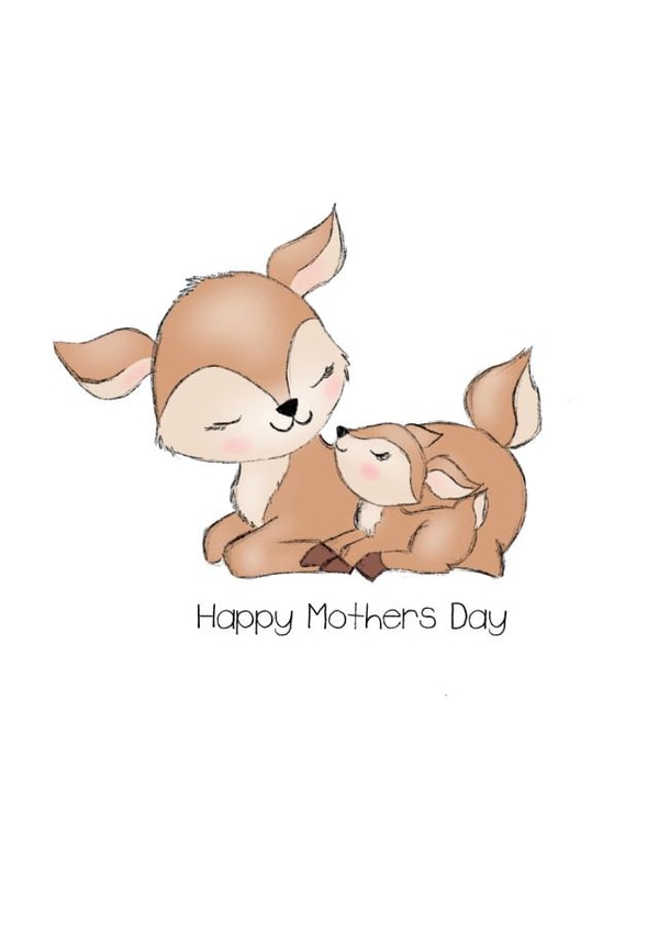 Cute Happy Mother’s Day Card  created by Naomi Atkinson 