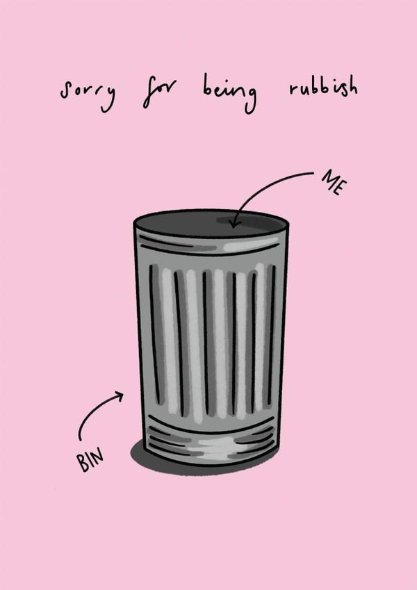 Sorry for being rubbish created by Charlotte Banks