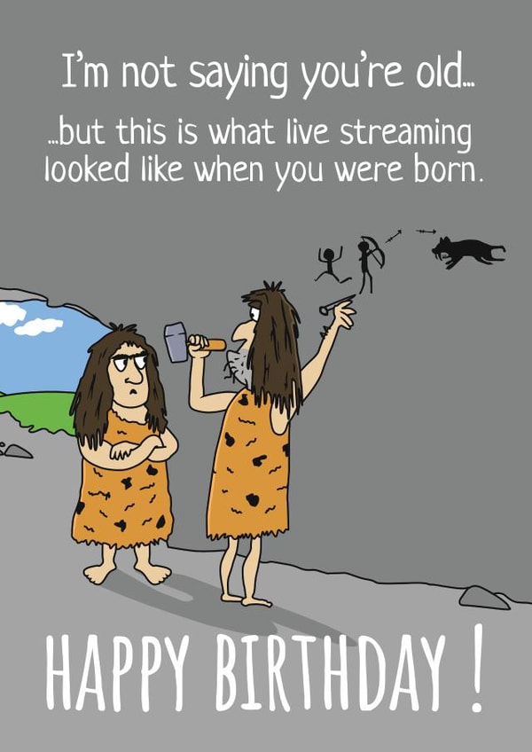 Cave Man Live Streaming created by NerdShizzle