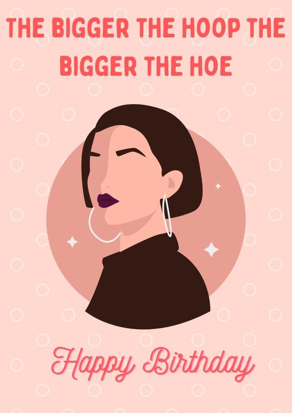 Birthday Hoop Hoe created by Kiwi & Roff 