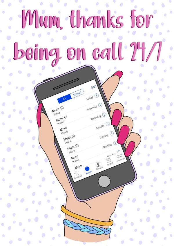 Anyone else have their mum on hotline? created by The little northerner
