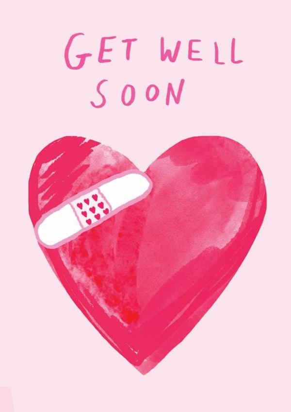 Get well soon created by skyewilsondesign