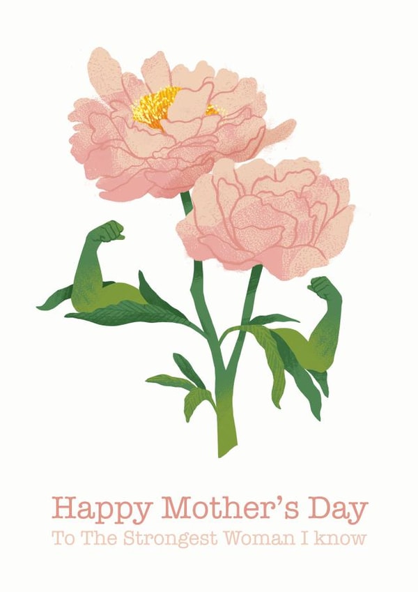 Strong Mother created by Madden Illustration