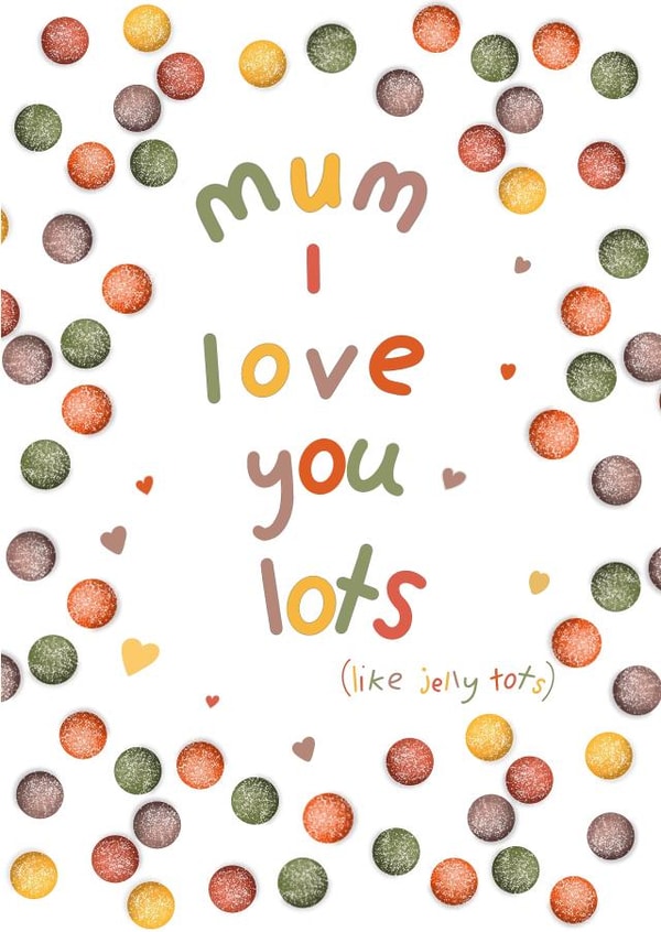 Mother’s Day jelly tots created by Palette&Petal 