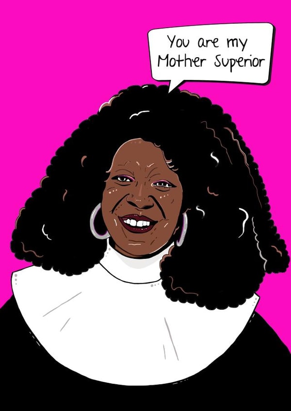 Sister Act Whoopi Goldberg created by Olivia Dimery
