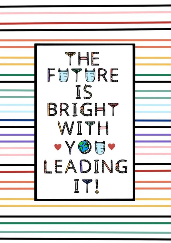 Congrats on new teaching job career created by Jessica Rigsbee: My Depiction Addiction