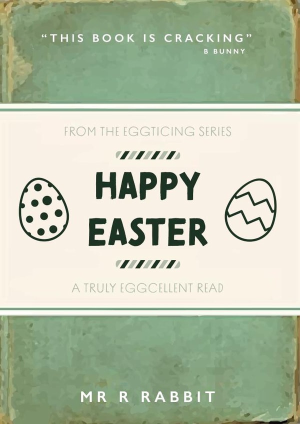 Happy Easter Book Card created by Cards from Designers
