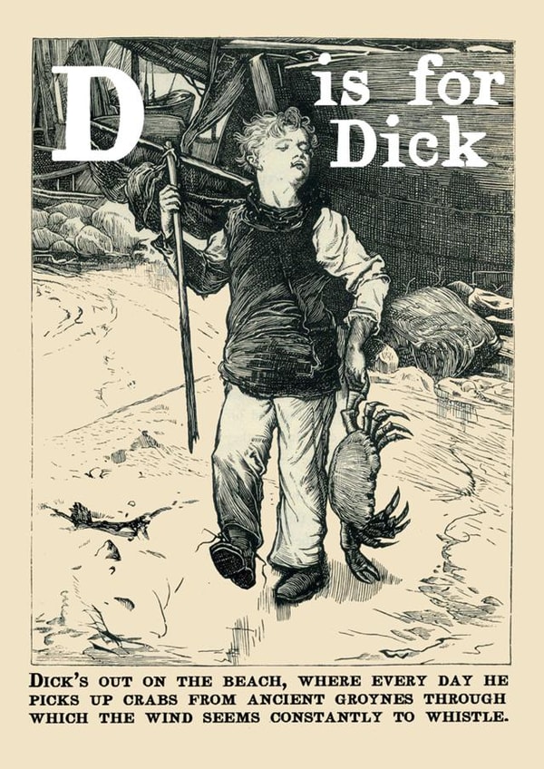 Perfect for all occasions. Vintage style card guaranteed to make adults chuckle! created by The Steam Donkey Gallery