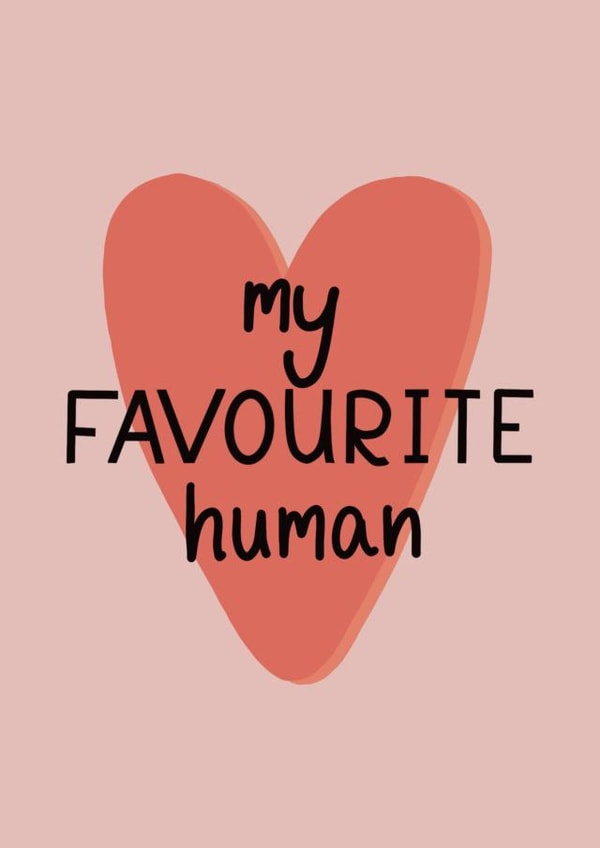 My favourite Human Card created by Shannon Castleton