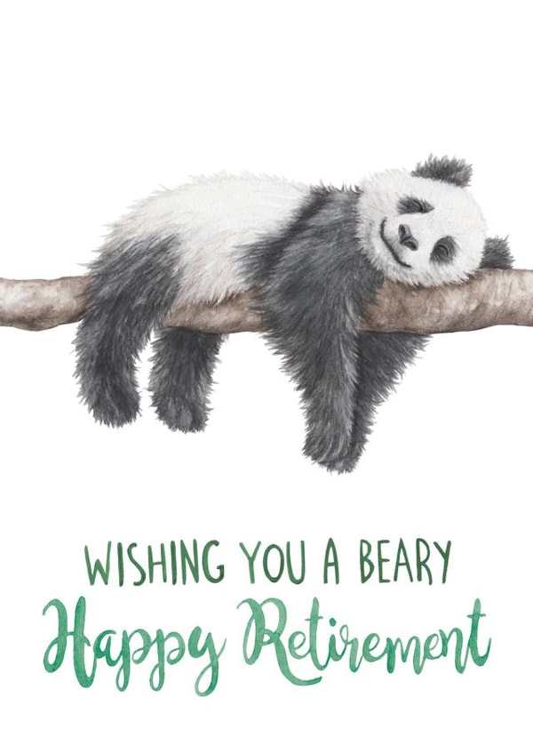 Beary Happy Retirement created by Citrus Bunn