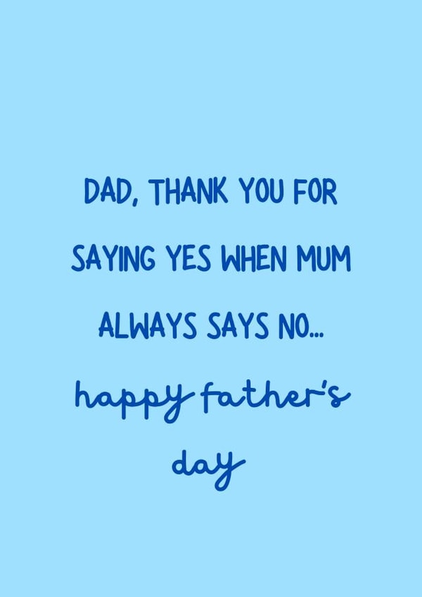 Funny Fathers Day Card 1001 created by @EmilySwallow
