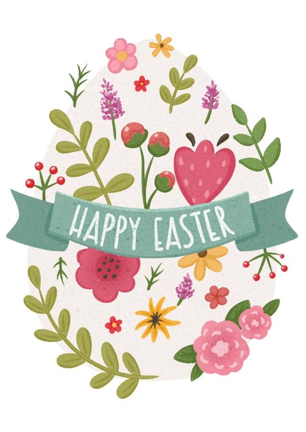 Happy Easter created by Julia Beskrovnova