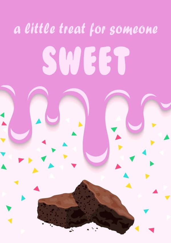 A little treat for someone sweet, Mother's day, couple, him/her created by Sorina's Art