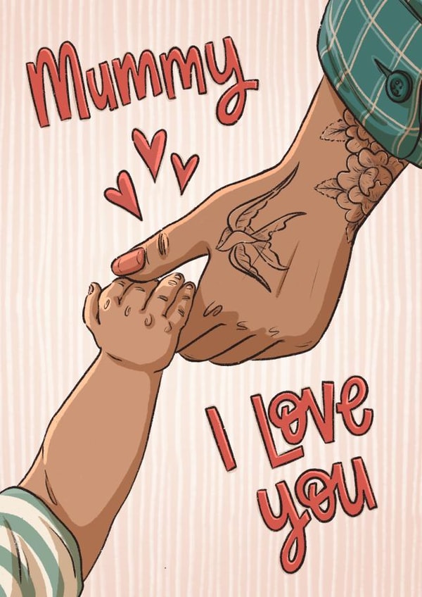 Mummy I love you 1000 created by Tee Ansell Draws