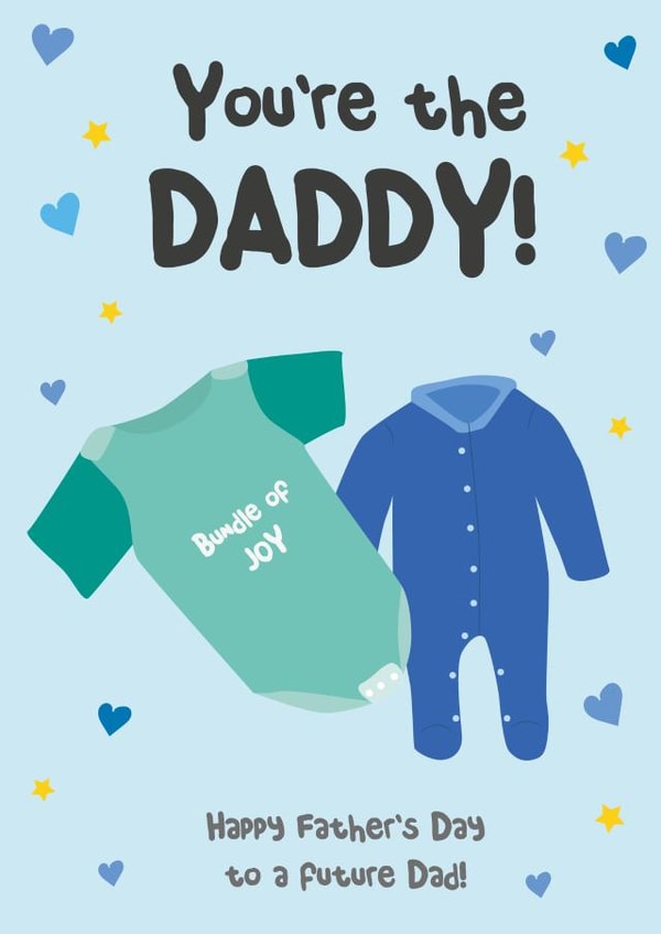 You're the Daddy Father's Day card created by Leanne Creative