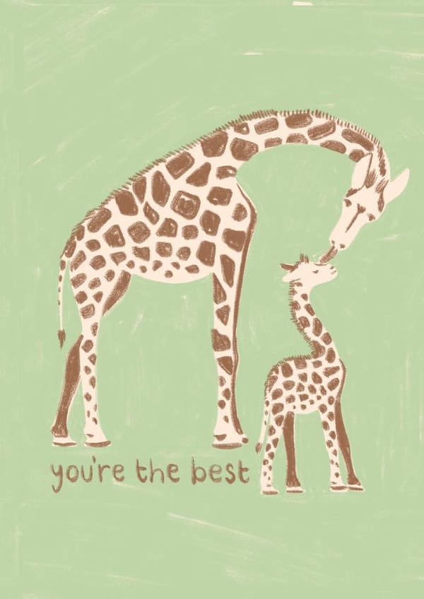 You’re The Best Mother’s Day card created by Lydia Ellen Greaves