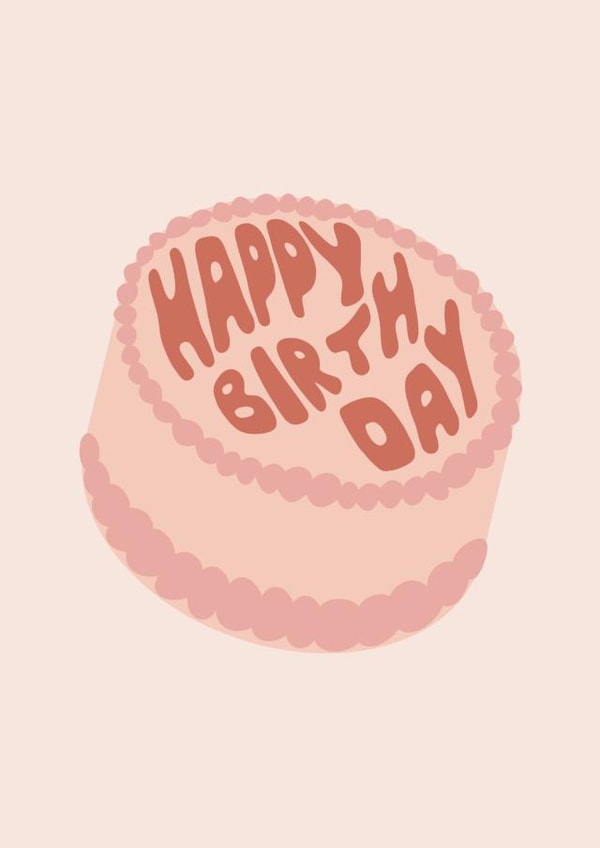 Happy Birthday Cake Card  created by Kirsten | By Kirst Co 