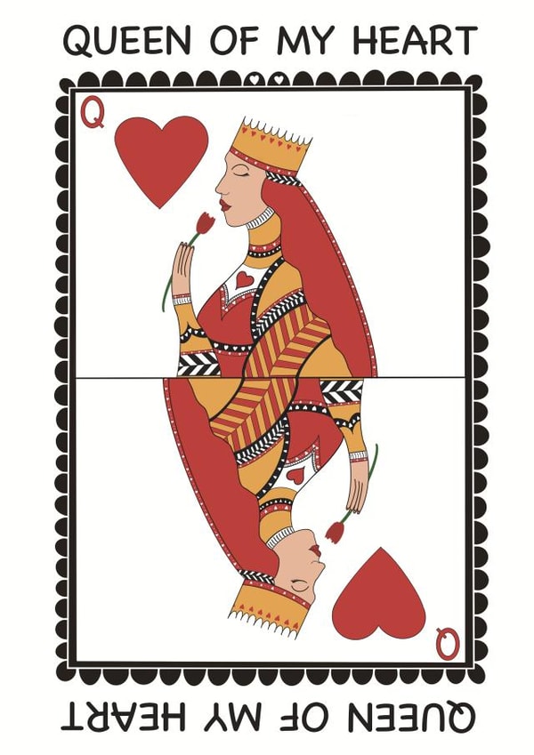 Queen Of My Heart created by Papercardo