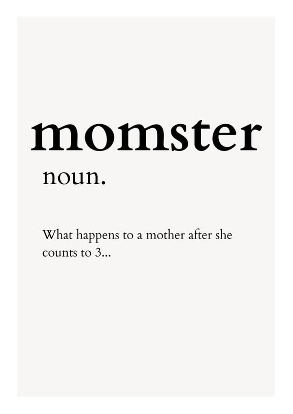 "Momster" Card 1000 created by Mandy Makes