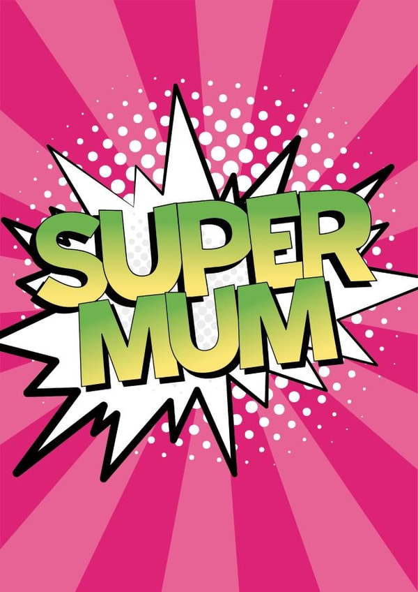 Mother's Day Superhero Card created by Ollie&Frey