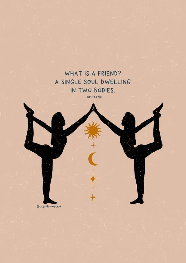 Best Friends Card created by Stephanie Edwards