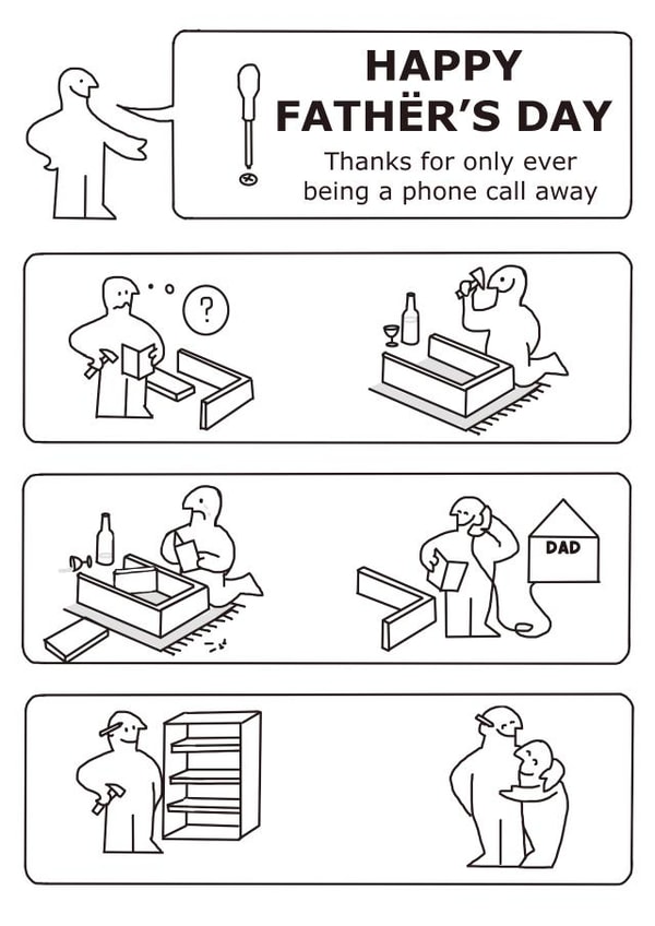 Father's Day DIY Hero Card created by That’s Just Her Face